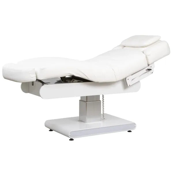 Leus elektrische Massageliege mit Heizfunktion, 3 Motoren, LED, Gesichtsausschnitt, PU-Bezug, Höhe 70–85 cm.