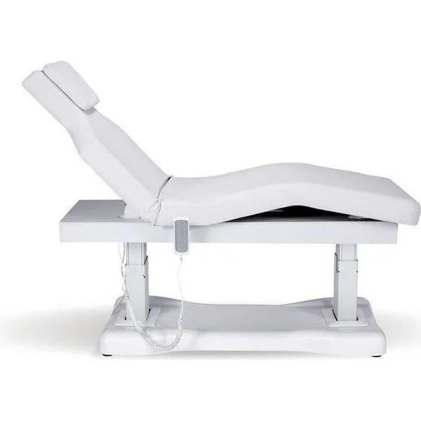 Elektrische Massageliege mit 4 Motoren, Massagetisch in Weiß, Behandlungsliege Cecil - Tiptop - Einrichtung