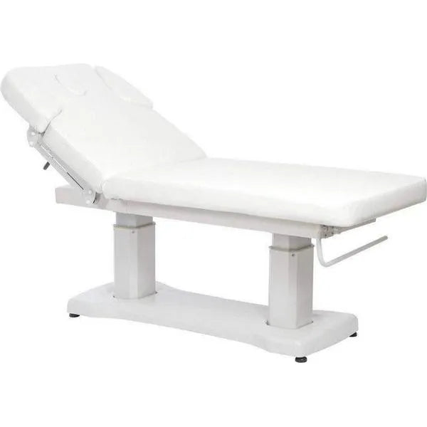 Elektrische Massageliege mit 4 Motoren, Massagetisch in Weiß, Behandlungsliege Murz - Tiptop - Einrichtung