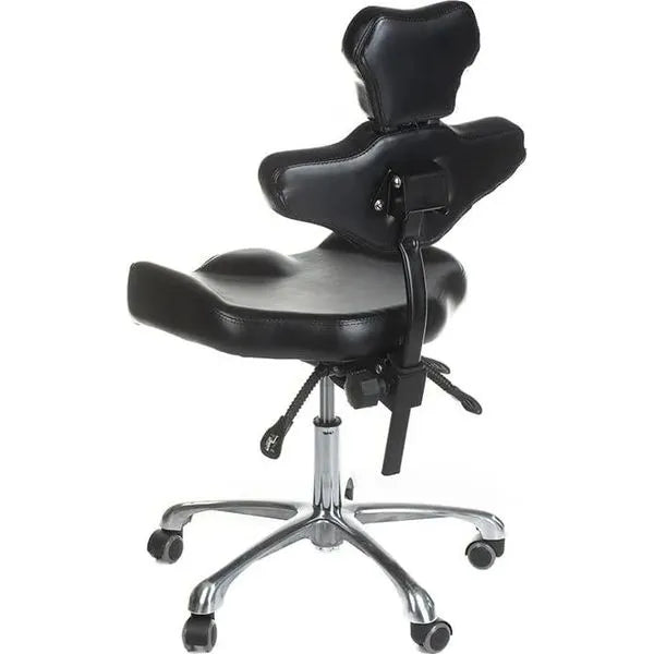 Ergonomischer Drehhocker mit Rückenlehne für Tätowierer Mika Inkoo - Tiptop - Einrichtung