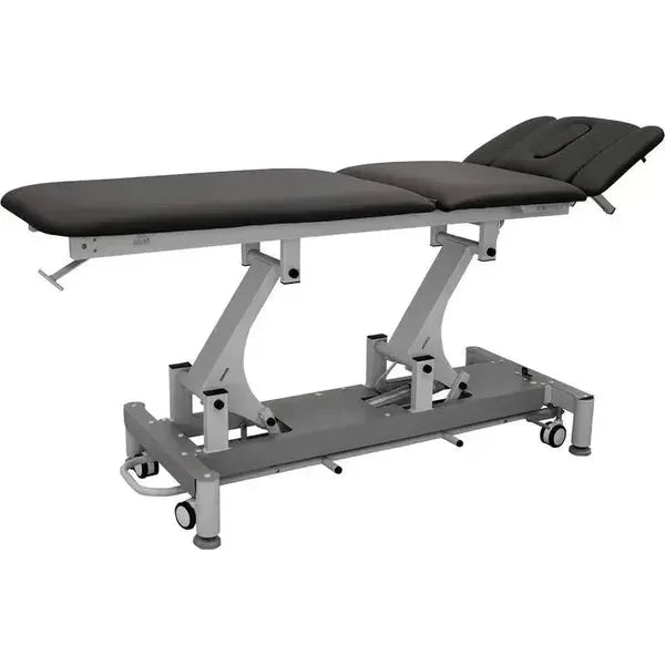 Physiotherapie Liege mit 2 Motoren, Massageliege 5-teilige in Grau, Behandlungsliege PH304SH - Tiptop - Einrichtung
