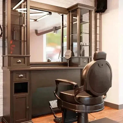 Der Friseur Bedienplatz 2B William: Eleganz und durchdachte Funktionalität für Ihren modernen Salon