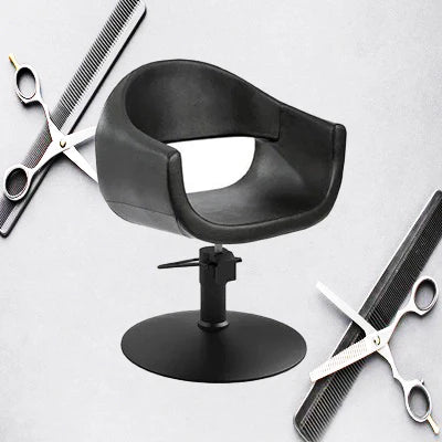 Der Glam Friseurstuhl: Eleganz in Schwarz für Ihr Salon-Interieur