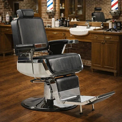 Der BART Barberstuhl: Zeitloses Design und maximaler Komfort für professionelle Barbershops