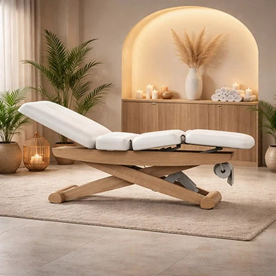 Die perfekte Kombination aus Eleganz und Funktionalität: Die ALUNI Elektrische Massageliege für anspruchsvolle Spa- und Wellnessanwendungen