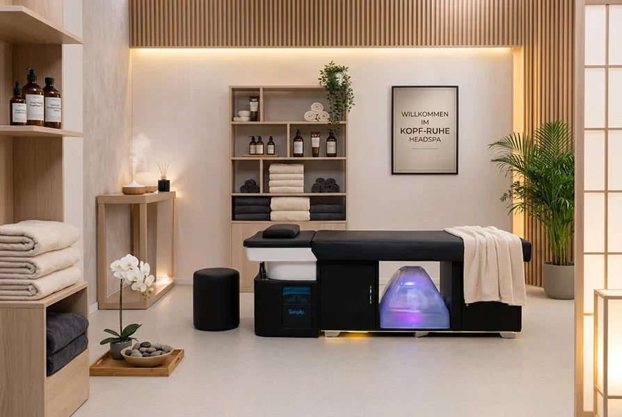 Mehr Kunden im Headspa Liege Wellness: Die perfekte Spa-Liege wählen