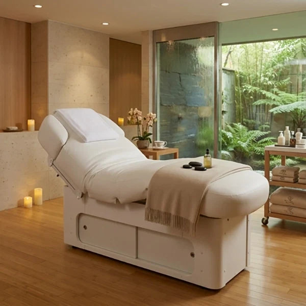 Behandlungsliege kaufen: Elektrische Massageliegen & Wellnessliegen für Spa, Kosmetik und Massage