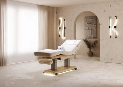 Die perfekte elektrische Spa Massageliege: Komfort und Funktionalität mit Heizfunktion und LED-Ambiente