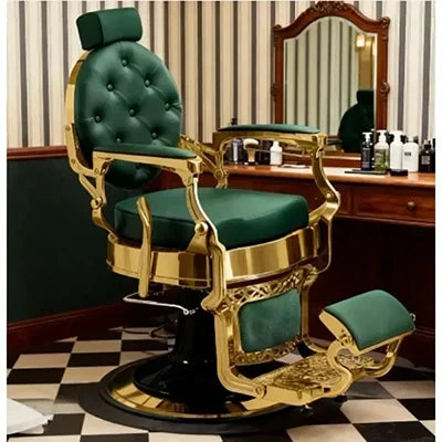 Der MAE Barberstuhl: Stilvolles Design trifft auf optimalen Komfort für den perfekten Barbershop-Einsatz.