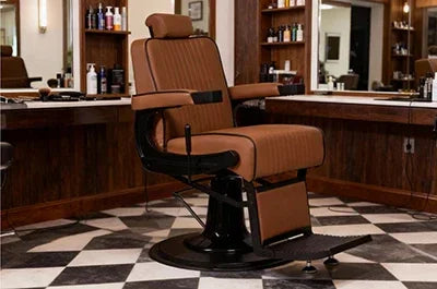 Erleben Sie den luxuriösen Herren Friseurstuhl Dour: Stilvolle Eleganz und Funktionalität für Ihr Barbershop-Design!