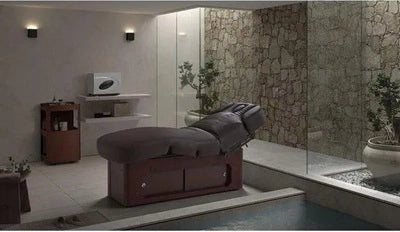 Entspannung neu definiert: Entdecken Sie die elektrische Massageliege mit Heizfunktion und 4 Motoren für Ihr Spa oder Therapiezentrum!