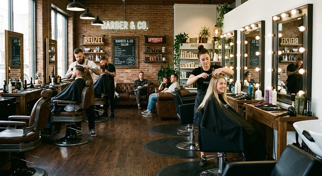 Barbershop & Friseureinrichtung Paketangebote online