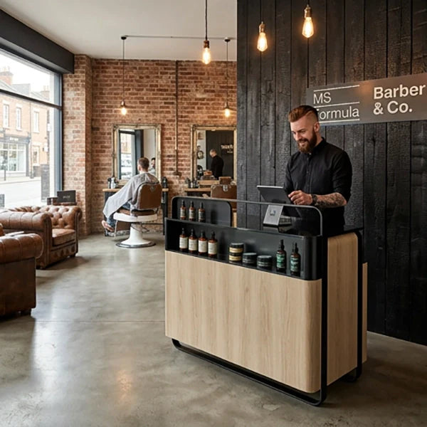 Friseur-Rezeptionen in Schwarz, Weiß & Industrial: Online kaufen leicht gemacht – Top-Modelle, Einrichtungstipps und Preisvergleich