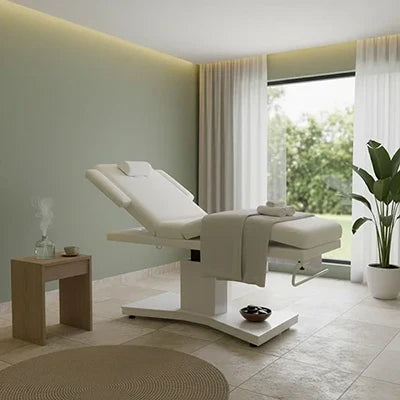 Die BERE Elektrische Massageliege: Komfort, Ergonomie und Anpassungsfähigkeit für Ihr Spa