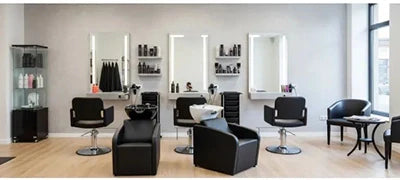 Entdecken Sie das stilvolle und ergonomische Friseur Waschbecken Mullet in Schwarz für höchsten Komfort und modernes Salon-Design