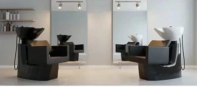 Erleben Sie das KNOT: Das ergonomische Friseur Waschbecken für maximalen Komfort und professionelle Ergebnisse im Salon!