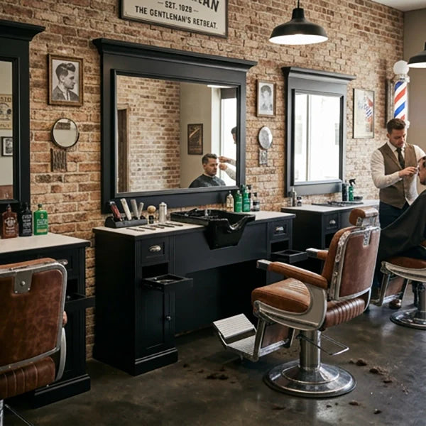 Moderne Vorwärtswaschbecken für professionelle Saloneinrichtungen: platzsparend, ergonomisch und hygienisch – Design- und Installationsleitfaden für Friseursalons