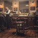 Barber stuhl in Bronze-Braun, Herren Friseurstuhl Mae, Barbershop stuhl - Tiptop - Einrichtung