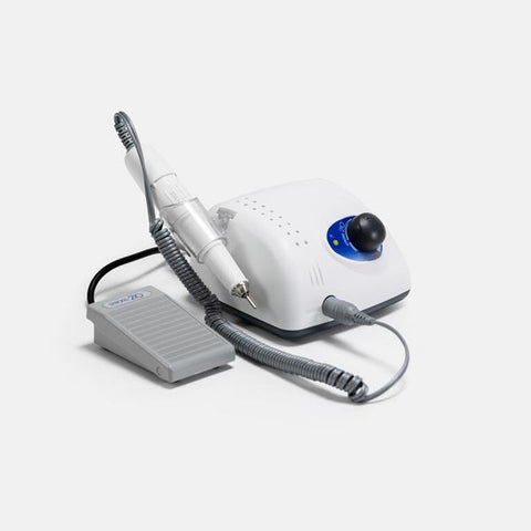 Fußpflegegerät mit Mikromotor für Pediküre Aty - Professionelles Pediküregerät mit Fußfernbedienung und Tischständer - Tiptop - Einrichtung