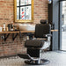 Barber stuhl Fro, Herren Friseurstuhl in Schwarz - Luxuriöser Barbershop stuhl - Tiptop - Einrichtung