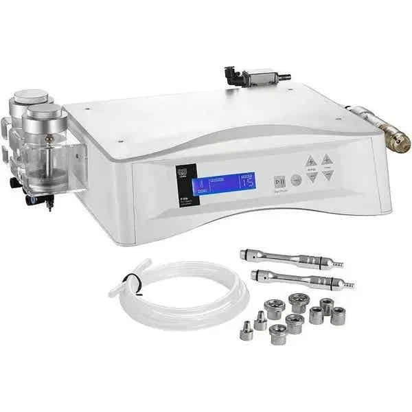 2 in 1 Diamant-Mikrodermabrasionsgerät - Mikrodermabrasion + Mikrokristall
