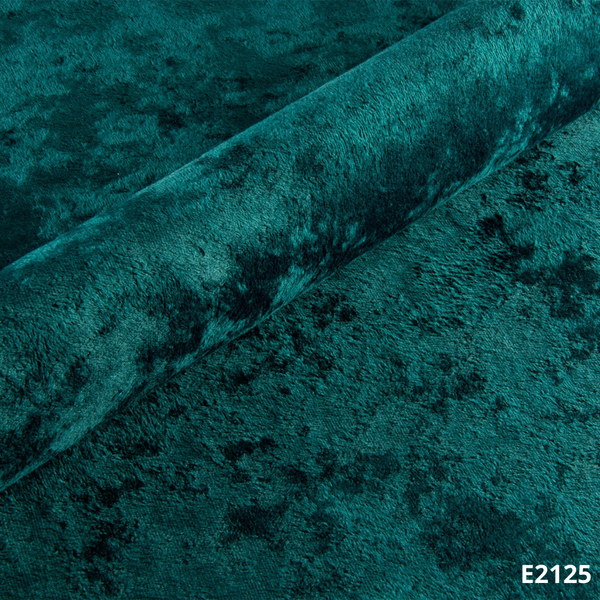Teal Velours-Stoffrolle, luxuriöser Polsterstoff für Premium-Massageliege, Farbcode E2125