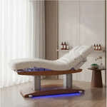 Elektrische Massageliege, Heizfunktion, Massagetisch, 4 Motoren, LED, Behandlungsliege Troch