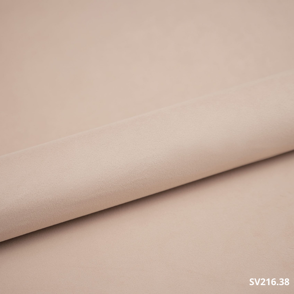 Beige Polsterstoffrolle als Bezugmaterial für Premium-Massageliege.