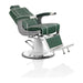 3x Barber stuhl in Grün, Herren Friseurstuhl Gran, Luxuriöser Barbershop stuhl für stilvolle Salons - Tiptop - Einrichtung