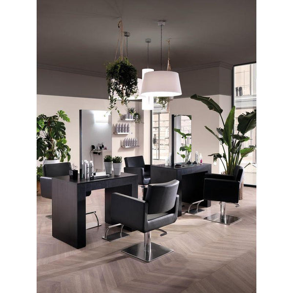 3x Friseur Arbeitsplatz, Friseur Bedienungstisch, Friseurkonsole zweiseitig Gemini Duo - Tiptop - Einrichtung