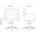 3x Friseurstuhl Lib - 1x Friseur Waschbecken Sun - Stylisches Friseurstuhl-Set - Tiptop - Einrichtung