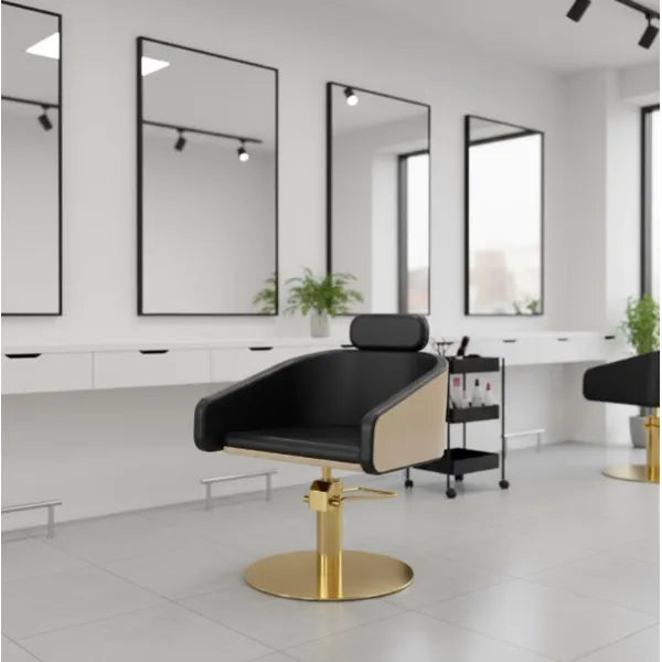 Friseurstuhl Alya - Luxuriöser Friseur stuhl der Extraklasse - Tiptop - Einrichtung