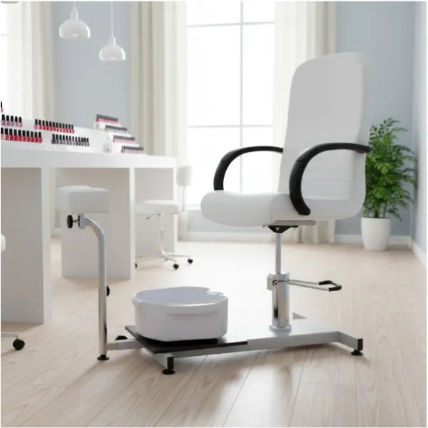 Fußpflegestuhl Astra mit integrierter Fußwanne und Beinstütze - Tiptop - Einrichtung