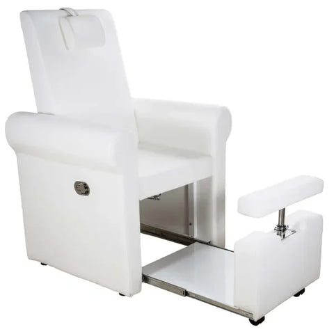 SPA Pediküre Sessel Aventur – Pediküre-Stuhl aus PU, Maße 82 × 86 × 126 cm, Tragkraft 175 kg.