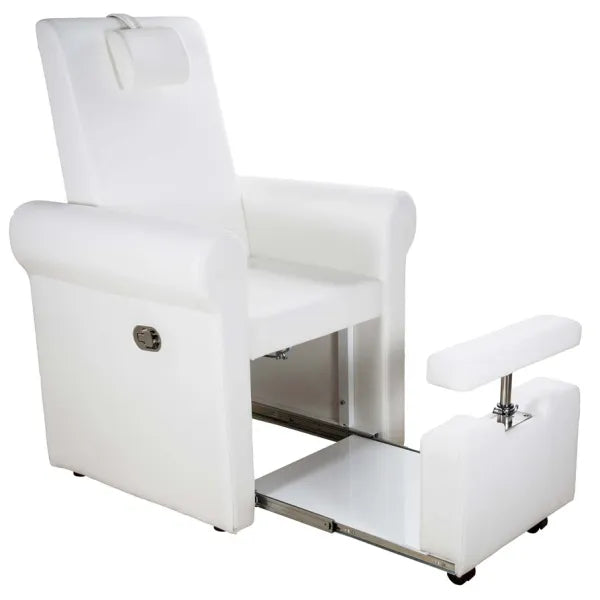 SPA Pediküre Sessel Aventur – Pediküre-Stuhl aus PU, Maße 82 × 86 × 126 cm, Tragkraft 175 kg.