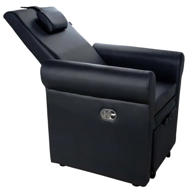 SPA Pediküre Sessel Aventur mit PU-Polsterung, eleganter Pediküre-Stuhl, Maße 82×86×126 cm, Tragkraft 175 kg
