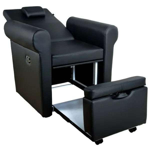 SPA Pediküre Sessel Aventur aus PU-Polsterung, 82×86×126 cm, Tragkraft 175 kg, elegantes Design