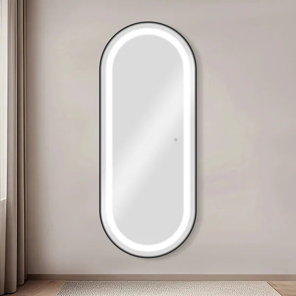 Friseur Bedienplatz mit mit Dimmer, LED-Beleuchtung, Friseurarbeitsplatz Bliss mit verstellbarer Farbtemperatur und modernem Design