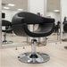 Friseurstuhl in eleganter Schwarz-Farbe, Luxuriöser Friseur stuhl Bertie - Tiptop - Einrichtung