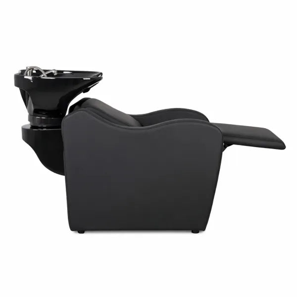 Friseur Waschbecken Kalani-Air mit elektrisch Fußstütze und Massagefunktion – ergonomisches Becken im Salon