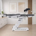 Elektrischer Gynäkologiestuhl SIMUS GYN mit 4 Motoren, Antigravity, drehbar, 180 kg Belastbarkeit in Praxisraum