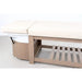 Head Spa Liege Calm – Luxus Kopfspa Behandlungsstation für Spa & Wellness, beige Liege mit Polster