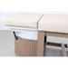 Head Spa Calm Liege – Luxus Kopfspa-Behandlungsstation für Spa & Wellness, beige Polsterung