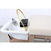 Head Spa Calm Kopfspa-Liege mit Becken und goldenem Arm – Luxus-Behandlungsstation für Spa & Wellness