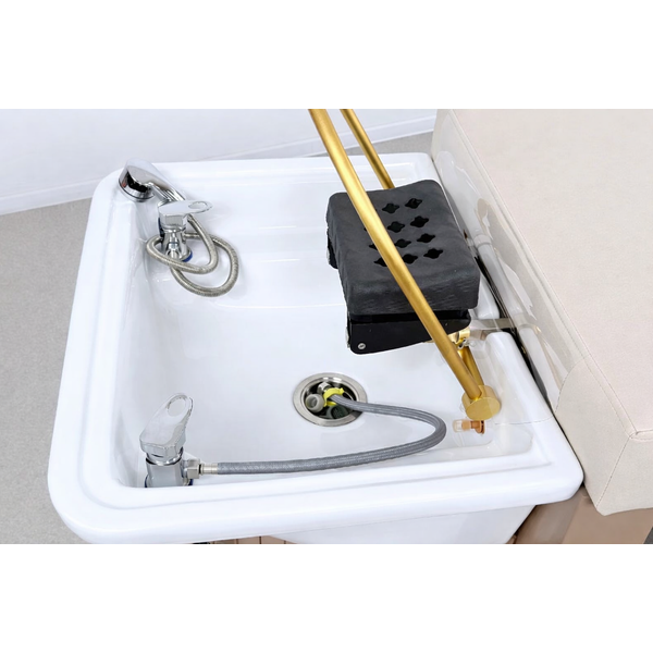 Head Spa Liege Calm – Luxus Kopfspa-Behandlungsstation für Spa & Wellness, Premium-Upgrade.