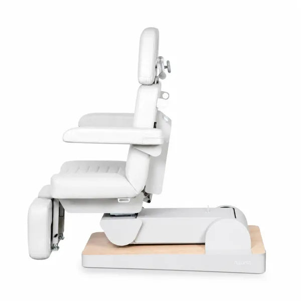 Nuuna P3 Grand Relax Rotation: Elektrischer Fußpflegestuhl mit 3 Motoren, Heizung und 180° Rotation