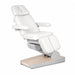 Nuuna P3 Grand Relax Rotation: elektrischer Fußpflegestuhl mit 3 Motoren, 180° Rotation und Heizung, Holzplatte