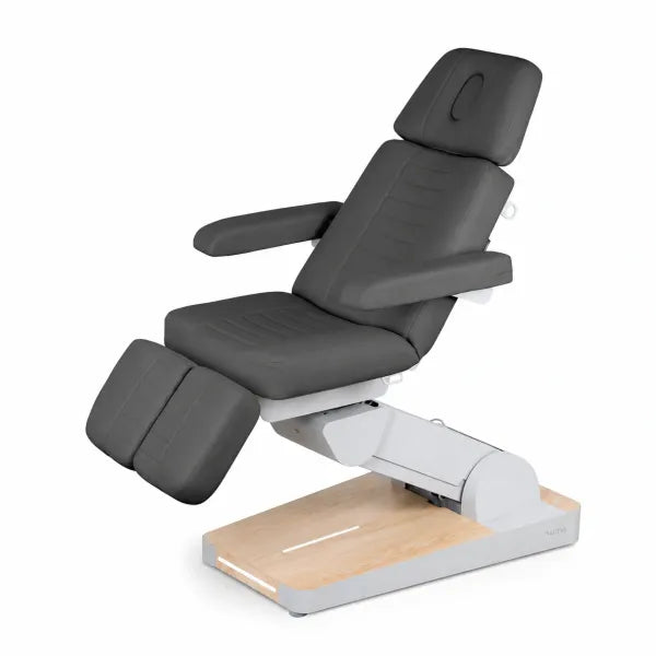 Elektrischer Fußpflegestuhl Nuuna P3 Grand Relax Rotation mit 3 Motoren, 180° Drehung und Heizung