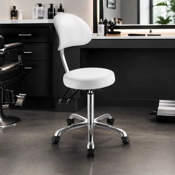 Rollhocker mit verstellbarer Rückenlehne und ergonomischem Design - Tiptop - Einrichtung