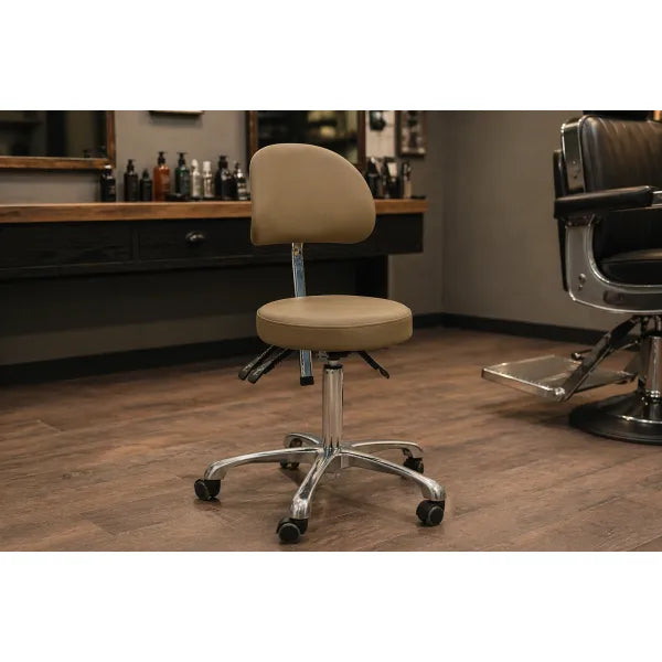 Rollhocker mit verstellbarer Rückenlehne und ergonomischem Design - Tiptop - Einrichtung